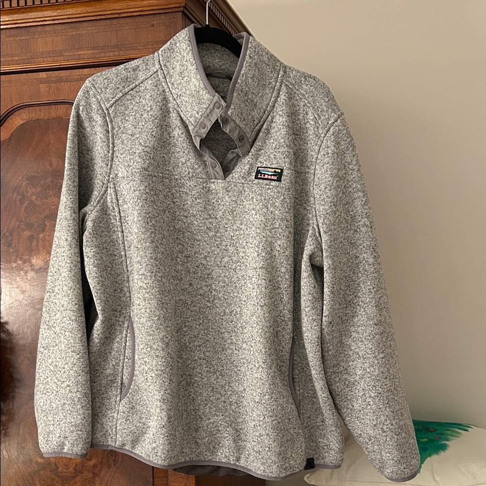 L.L. Bean Women’s Sweater Fleece Pullover 2x